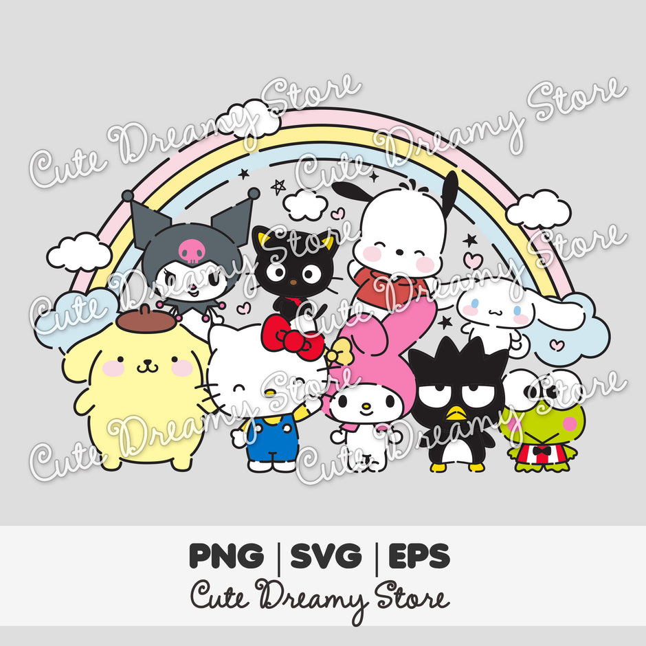 Hello Kitty clipart – Cute Dreamy Store